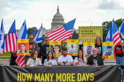 Protest for the hostages.
