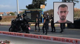 Terrorist and the scene of the attack