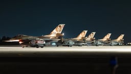 IAF planes during Operation Rising Lion