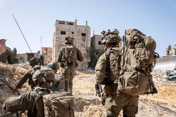 IDF operating in Gaza