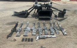 Confiscated weapons