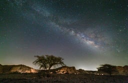 Israel's Starry Night Sky