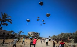Airdrops.