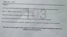 Documents for Marah's transfer