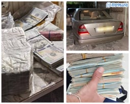 Cash and cars caught in Police rain of terrorists homes