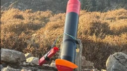 The Dummy Rocket aimed at Gush Eztion