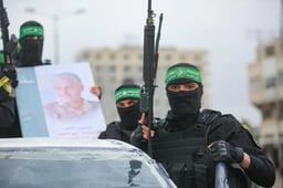 Hamas terrorist in Gaza