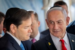 Netanyahu and Rubio, September 2025