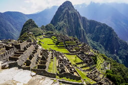 Machu Picchu in Peru
