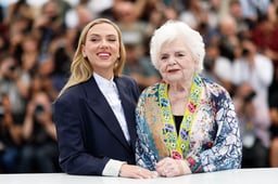 Scarlet Johansson and June Squibb