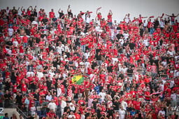 The Israeli Super Cup match between Hapoel Be’er Sheva and Maccabi Tel Aviv at Bloomfield Stadium in Tel Aviv, July 13, 2025.