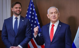 US Vice President JD Vance and Prime Minister Benjamin Netanyahu