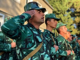 Azerbaijan soldier