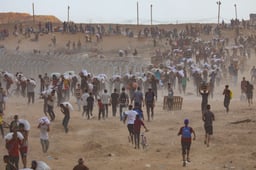 GHF distributes food to Gazans, August 2025