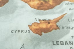 Map of the Mediterranean