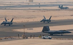 U.S. Air Force in Qatar base