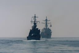 U.S. and Israeli Navies Team Up in Red Sea Drill
