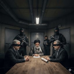 Meeting Khamenei in his bunker