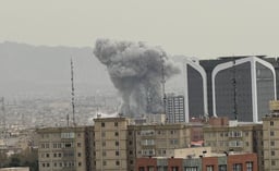 IAF striking in Iran