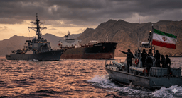 Iran vs USA in the Strait of Hormuz, April 2026