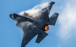 American fighter jet
