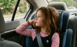 Girl in car