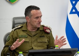 Former IDF Chief of Staff Herzi Halevi,
