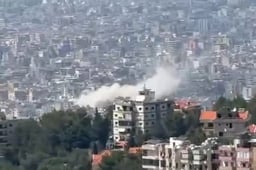 IAF strikes in Dahiyeh Beirut