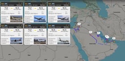 Refuelling tankers in the Middle East