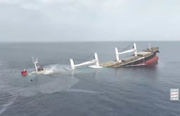 Ship sinking