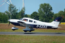  Piper PA-28 single-engine plane  (Illustration)