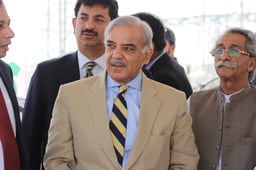 Pakistani Prime Minister Shehbaz Sharif