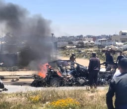 Israeli Drone Hits Terrorists in Gaza's Nasser Neighborhood 