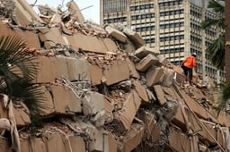 Venezuela earthquake destruction