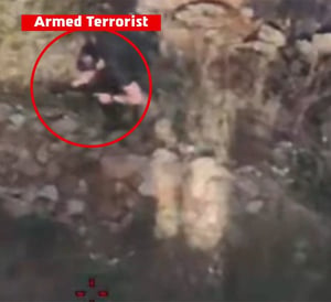 Armed terrorist