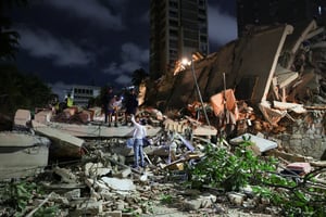 Venezuela earthquake destruction