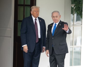 President Donald Trump and Israeli PM Benjamin Netanyahu