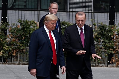 President Trump; Erdogan