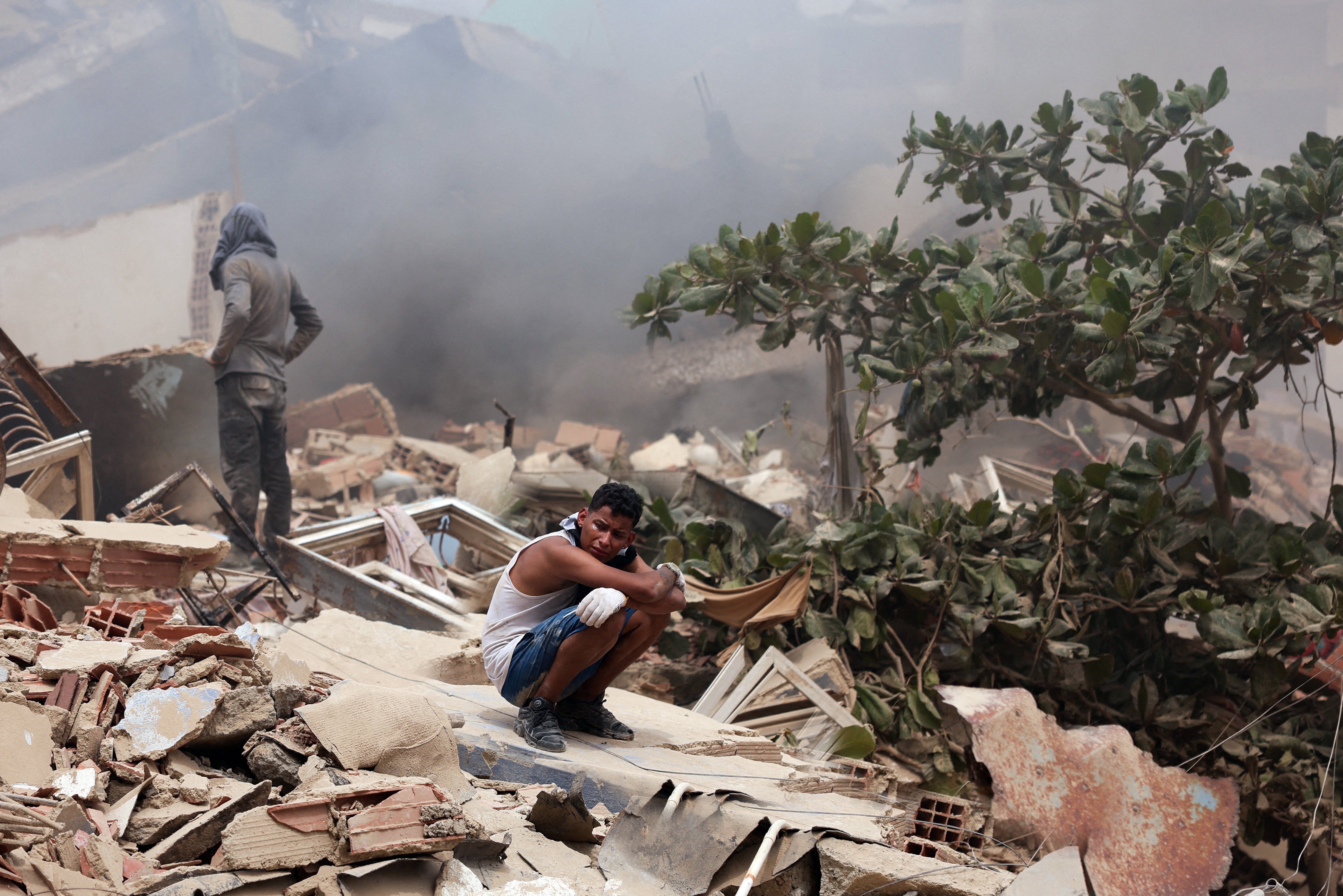 Venezuela earthquake destruction
