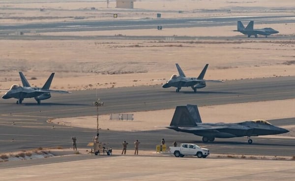 U.S. Air Force in Qatar base