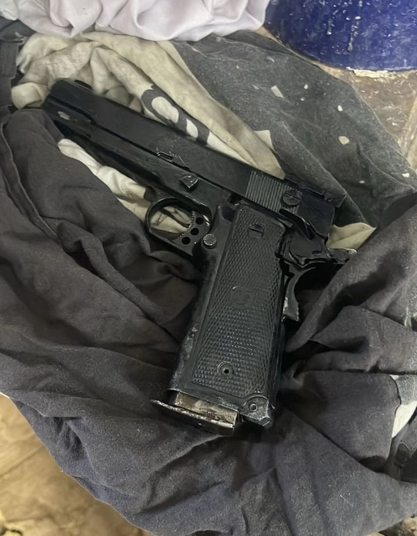 Police found loaded Gun in Tiberias