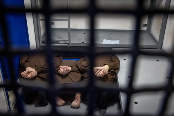 Nukhba terrorists in Israeli Jail