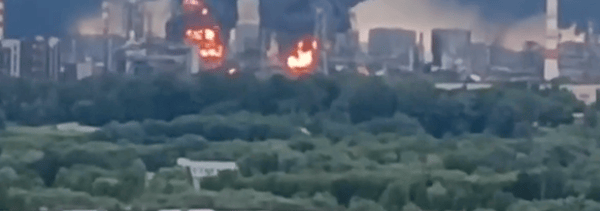 Moscow after Ukraine drone strikes