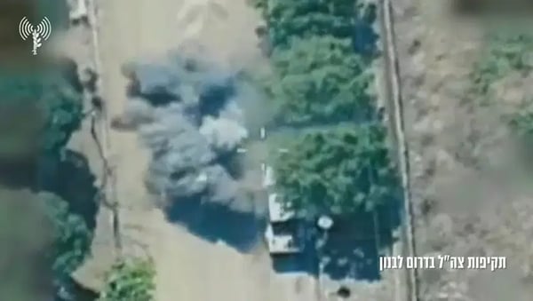 IDF attacks terror targets in lebanon