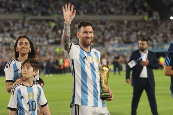 Footballer Lionel Messi