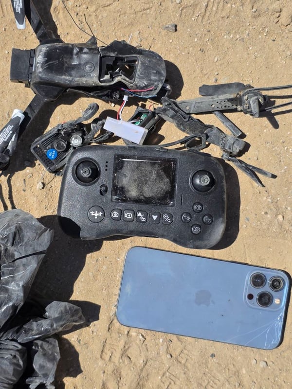 Explosive-Laden Drone Intercepted in Segev Shalom