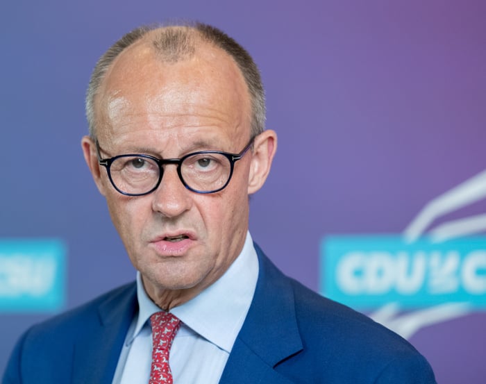 CDU Chairman Friedrich Merz.