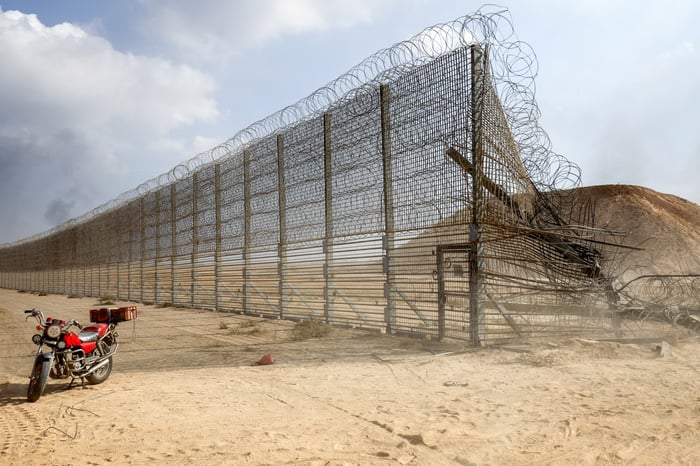 Fence along Gaza border breached on October 7th