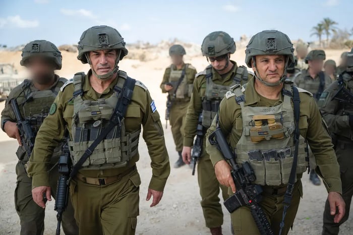 Chief of Staff Eyal Zamir in Gaza