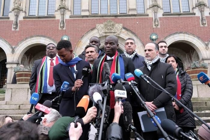 South Africa makes a statement